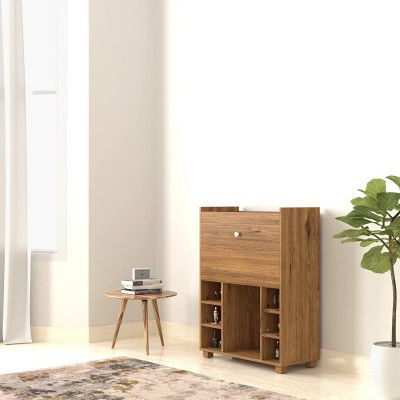 Amazon Brand - Solimo Filker Engineered Bar Cabinet Table 
