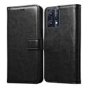Amazon Brand- Solimo Flip for Realme 9 Pro 5G (Leather_Black)...