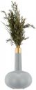 Amazon Brand - Solimo Flower Vase with Rust-Resistant Coating | Stylish and Easy-to-Clean Finish | Compact Design for Modern Décor | Gourd Vase - Grey...