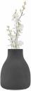 Amazon Brand - Solimo Flower Vase with Rust-Resistant Coating | Bouquet Vase (Small) - Textured Black...