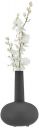 Solimo Flower Vase with Rust-Resistant Coating | Gourd Vase - Textured Black...