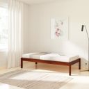 Amazon Brand - Solimo Gauld Acacia Wood Single Bed...