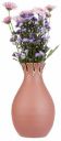 Amazon Brand - Solimo Handcrafted Iron Vase | 20 cm Height | Ideal for Room Decor & Gifting (Terracotta Color)...