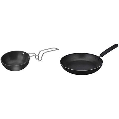 Amazon Brand - Solimo Hard Small Tadka Pan (9.4cm)