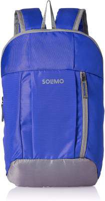Amazon Brand - Solimo Hiking Day Backpack, 10L, Blue