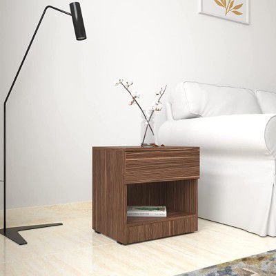 Amazon Brand - Solimo Iterum Engineered Wood Bedside Table