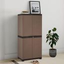 Amazon Brand - Solimo Large Plastic Shoe Rack (Beige Colour) | Shoe Cabinet | Living Room...