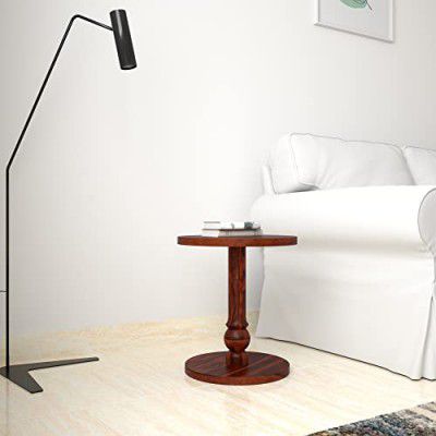 Amazon Brand - Solimo Lovod Modern Side Table (Sheesham Wood, Honey Finish)