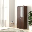 Amazon Brand - Solimo Madray Engineered Wood Wardrobe, Walnut, 2-Door...
