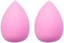 Amazon Brand - Solimo Makeup Blender with a Teardrop Shape Sponge Set (Pack of 2)...