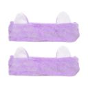 Amazon Brand - Solimo Makeup Elastic Hair Bands Pack of 2 for Women...