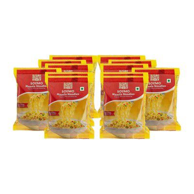 Amazon Brand - Solimo Masala Noodles, 840g (12x70g)pack
