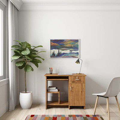 Amazon Brand - Solimo Mazurka Engineered Wood Computer Table