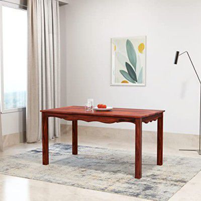 Amazon Brand - Solimo Mehraab 6 Seater Dining Table