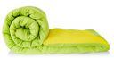 Amazon Brand - Solimo Microfiber Reversible Comforter, Single (Olive Green & Cheery Yellow, 200 GSM)...
