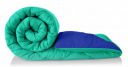 Amazon Brand - Solimo Microfiber Reversible Comforter, Single (Sea Green & Indigo Blue, 200 GSM)...