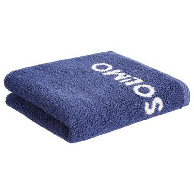 Amazon Brand - Solimo Microfiber Yoga Towel (Blue)