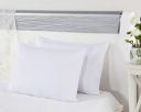 Amazon Brand - Solimo Microfibre & Polyester 2-Piece Bed Pillow Set - 40 x 60 cm...