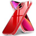 Amazon Brand - Solimo Mobile Cover, Transparent for Apple iPhone 13 (Silicone_Clear)...