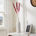 Amazon Brand - Solimo Natural Foxtail Bunch for Home Décor and Gifting (3 Stems, Dark Pink)...