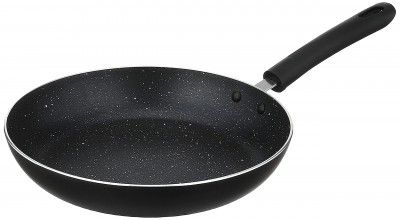 Amazon Brand SOLIMO - NONSTICK FRY PAN 24 CM, WITH GRANITE FINISH, 2.8 MM THICK -INDUCTION BASE