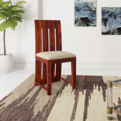 Amazon Brand - Solimo Oron Cushioned Dining Chair