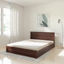 Amazon Brand - Solimo Paix Engineered Wood Queen Bed with Storage ...