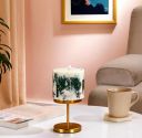 Amazon Brand - Solimo Pillar- Botanical-10x9 cm-White...