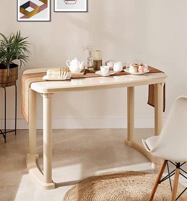 Amazon Brand - Solimo Plastic Dining Table