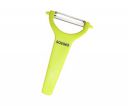 Amazon Brand - Solimo Plastic Kitchen Peeler - Green...