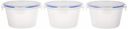 Amazon Brand - Solimo Plastic Kitchen Storage Container Set, 750ml 3-Pieces ...