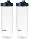 Amazon Brand - Solimo Plastic Oil Dispenser Set of 2...
