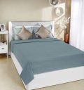 Amazon Brand - Solimo Polar Fleece Blanket, Double (100 x 90 inch), Grey...