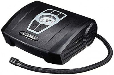 Amazon Brand - Solimo Portable Tyre Inflator, 12V