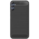 Amazon Brand Solimo Samsung Galaxy M34 5G Back Cover | Carbon Fibre Rugged Armour (Black)...