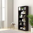 Amazon Brand - Solimo Scarlett Engineered Wood Bookcase (Wenge)...