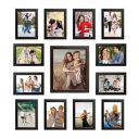 Amazon Brand - Solimo Set of 13 Photo Frames (4"X6": 12pcs & 8"X10": 1pcs) Brown...