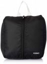 Amazon Brand - Solimo Shoe Bag with centre access (Black)...