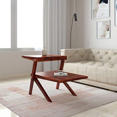 Amazon Brand - Solimo Simoom Coffee Table (Sheesham Wood, Honey Finish)