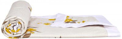 Amazon Brand - Solimo Single Microfiber Quilt|100% Microfiber Exterior