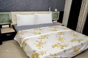 Amazon Brand - Solimo Single Microfiber Quilt|100% Microfiber Exterior|120 GSM| (Diamond Beige)...