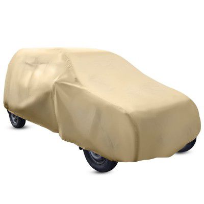 Amazon Brand - Solimo Small Hatchback Car Cover, Beige (Alto, Zen, New Alto, Alto K10, M800, etc.)