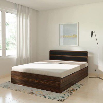 Amazon Brand - Solimo Sopor Engineered Wood Queen Bed with storage
