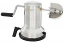 Amazon Brand - Solimo Stainless Steel Coconut Scraper | Vacuum Base and Non - Skid | Dishwasher Safe (Silver)...