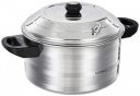 Amazon Brand - Solimo Stainless Steel Idli Maker, Induction Base, 4 Plates...