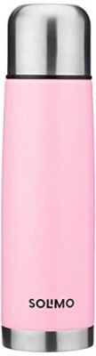 Amazon Brand - Solimo Stainless Steel Insulated 24 Hours Hot or Cold Bottle Thermos Flask, 750 ml, Pink