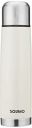 Amazon Brand - Solimo Stainless Steel Insulated 24 Hours Hot or Cold Bottle Thermos Flask, 750 ml, Off White...