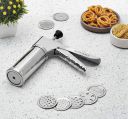 Amazon Brand - Solimo Stainless Steel Kitchen Press/Noodles/Murukku maker...