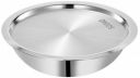 Amazon Brand - Solimo Stainless Steel Tasla With Lid ( 2.6 Liter) Silver...