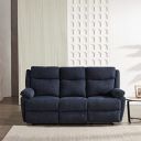 Amazon Brand - Solimo Stanovo Manual 3 Seater Fabric Recliner ...